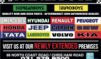 Land Rover & Jeep , we have also extended our premises , come visit us for all your quality ,original used parts/spares.