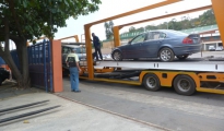 Car carrier just off loaded New Stock