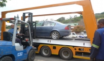 Car carrier just off loaded New Stock