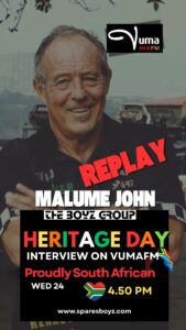 Malume John | Heritage Day Interview on Vuma FM 

